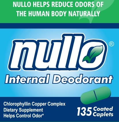 Nullo Internal Deodorant - 135 count